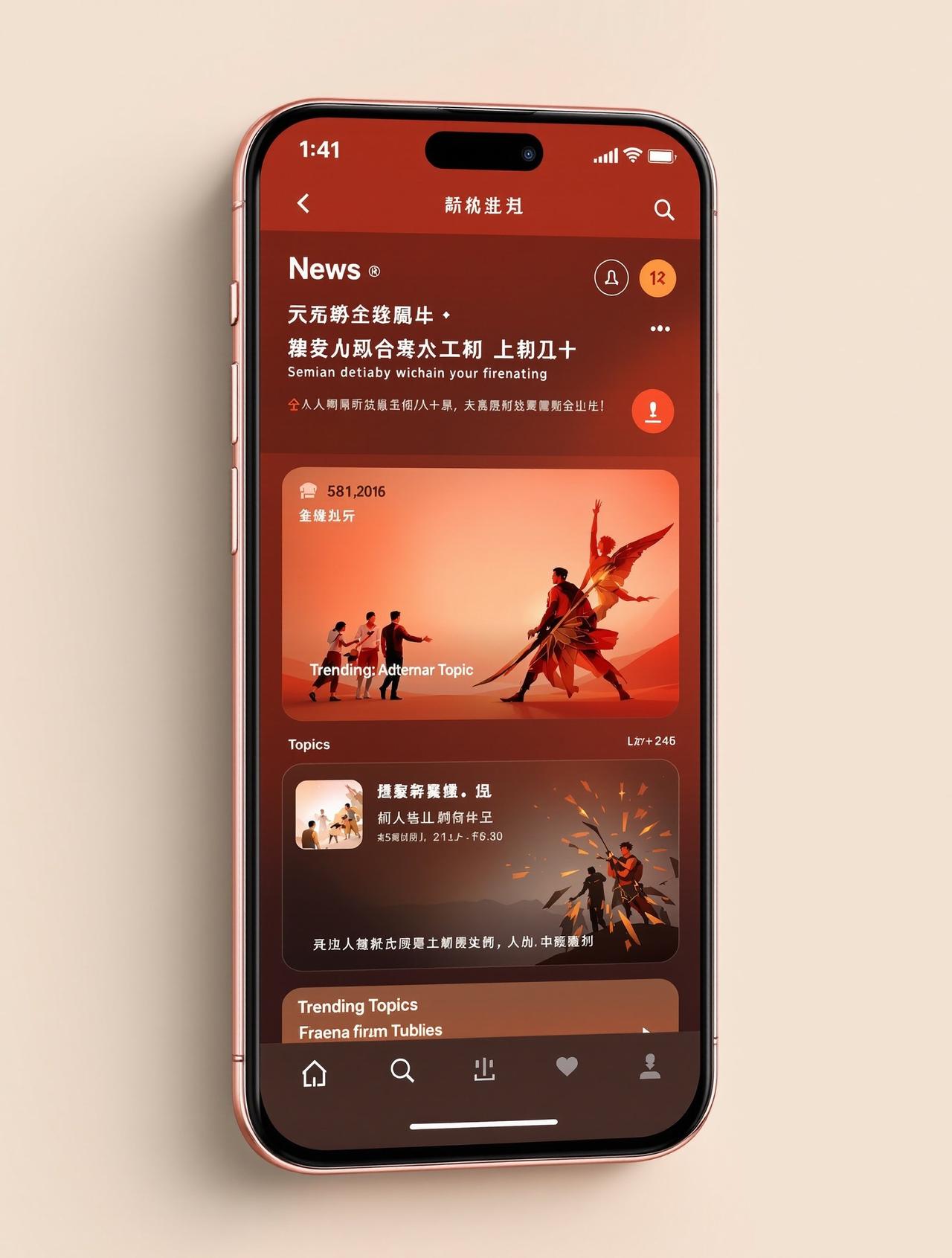 黑吃瓜料APP界面预览